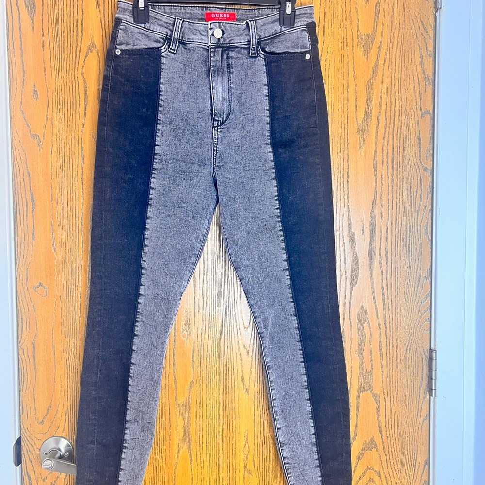 Faded Black Denim Jeans